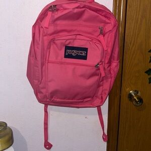 Pink jansport backpack